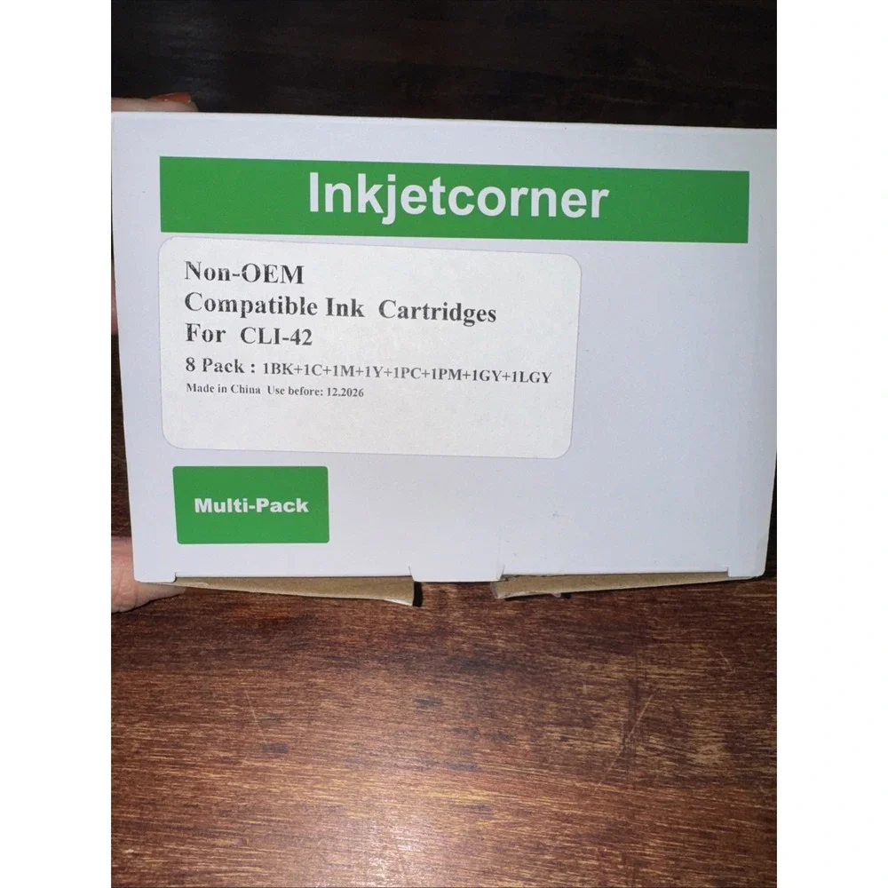 Inkjetcorner Compatible Ink Cartridges Replacement for CLI-42 CLI 42 CL-42 fo...